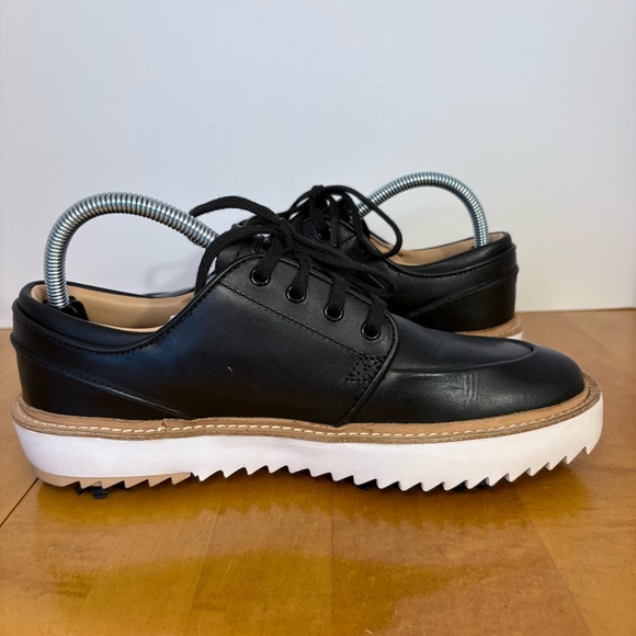 Nike Janoski G Tour Black leather golf shoes - Picture 8 of 14